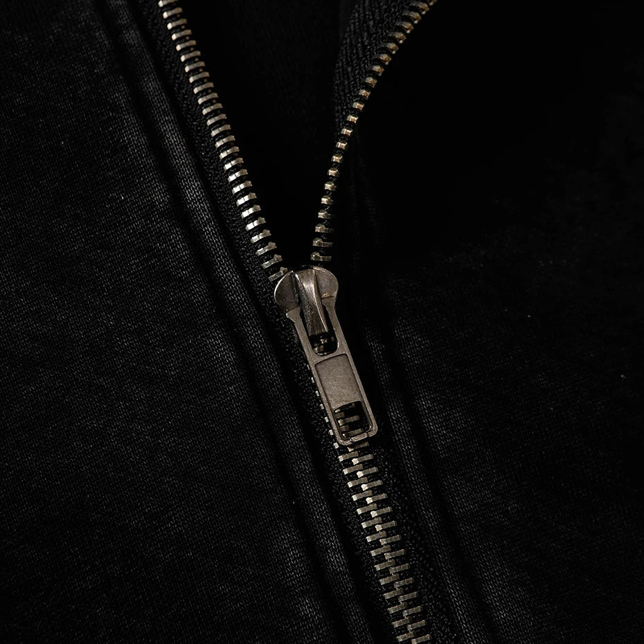 T2 Rivet Zipper Hoodie