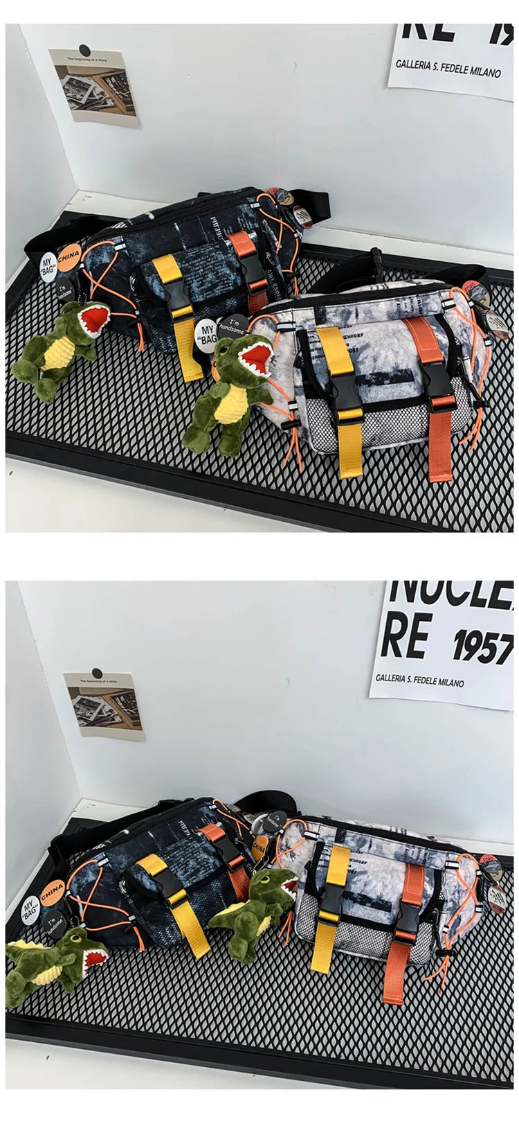 All Purpose Tie-Die Waist Bag