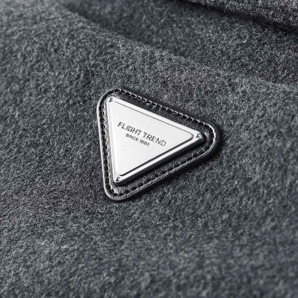 Insulated Warm Woolen Casual Flip Collar Jacket