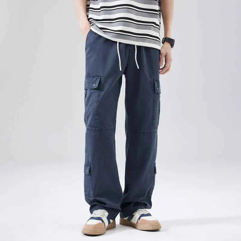Lightweight Loose Casual Baggy Wide Leg Pants