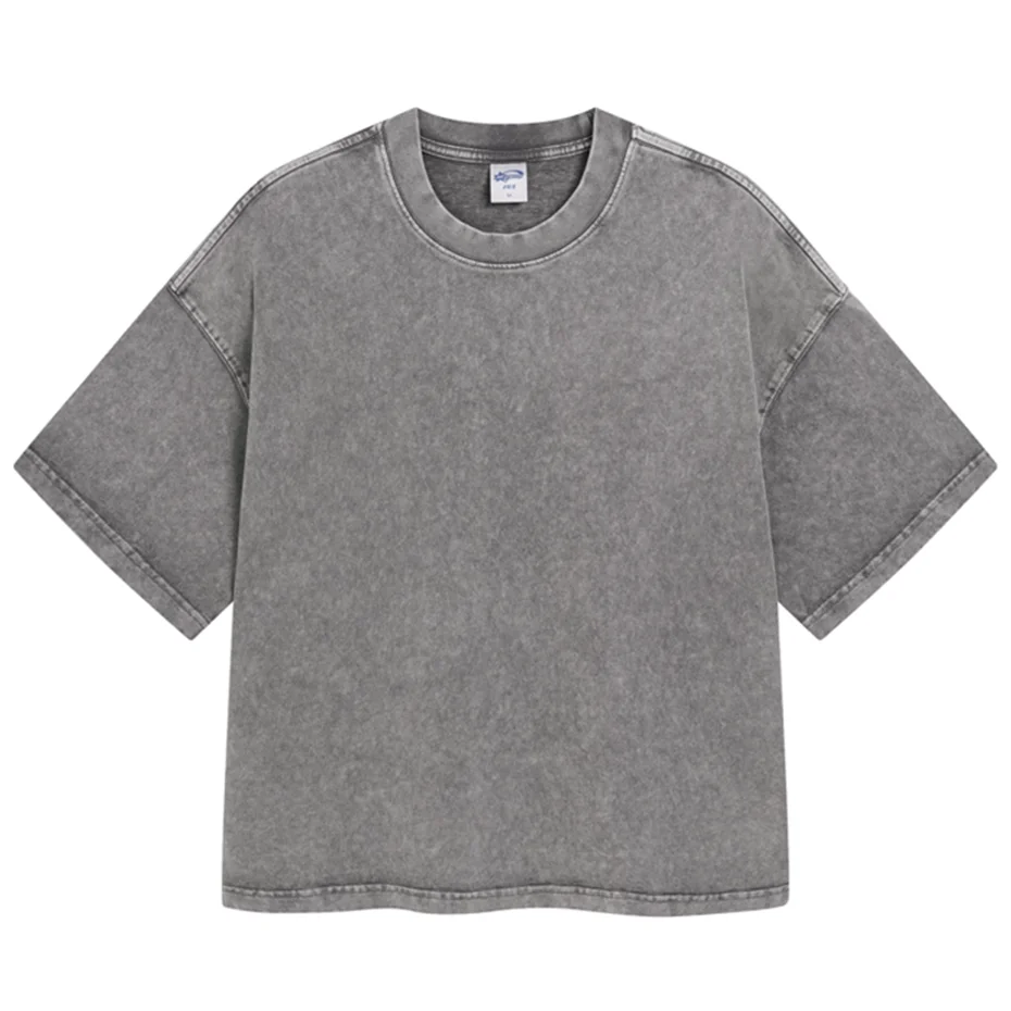 Streetwear Wax Printed Vintage Oversized T-shirts