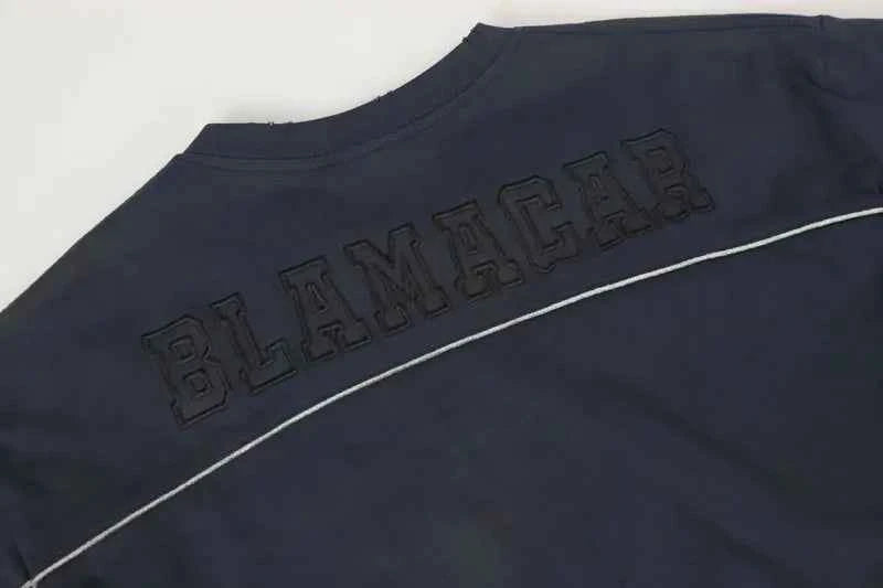Grunge Two Layered Long Sleeve Sports T-Shirt