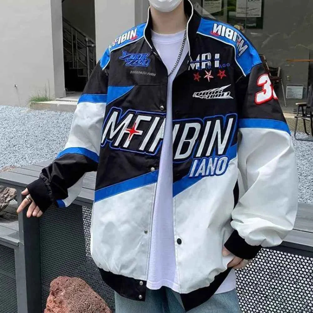 Oversized Energy Racing Motorcycle Jacket
