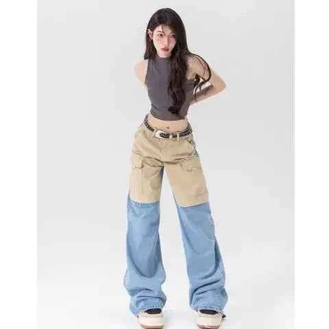 Stylish Lightweight Wide Leg Jeans