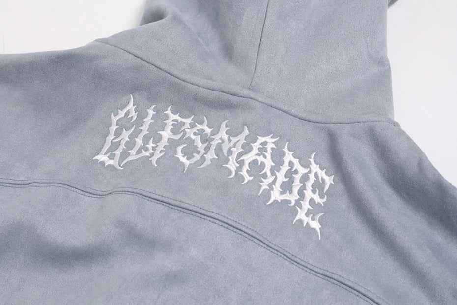 Unique Retro Y2K Patchwork Hooded Sweatshirt