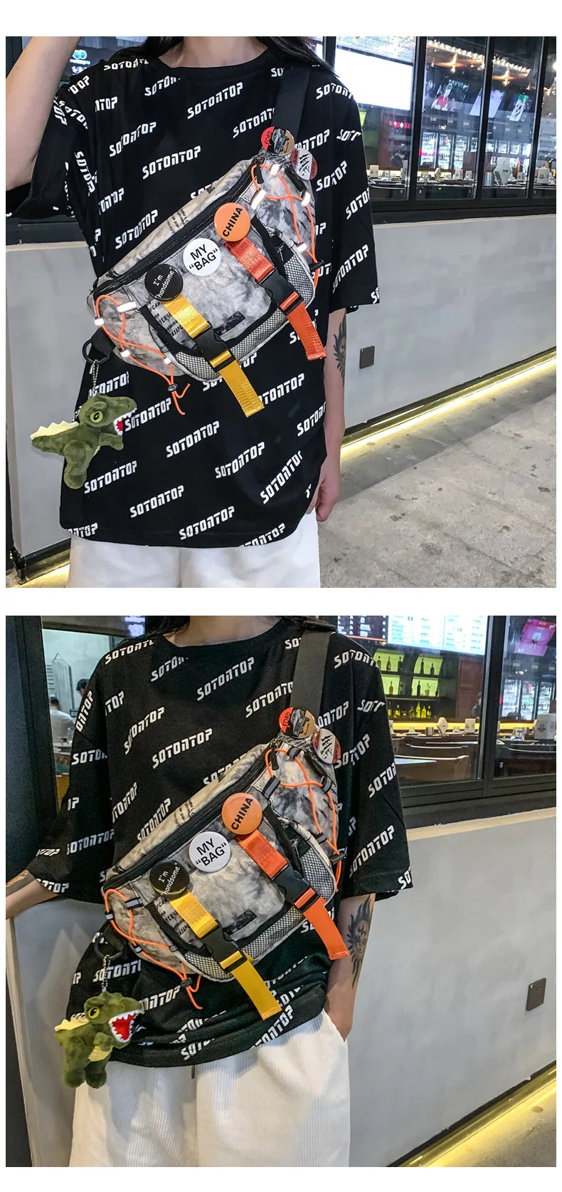 All Purpose Tie-Die Waist Bag