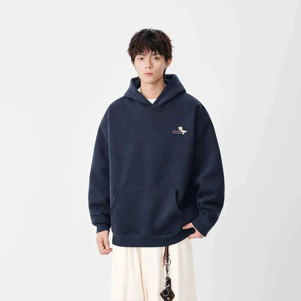 Y2K Dinosaur Skeleton Print Casual Hoodie