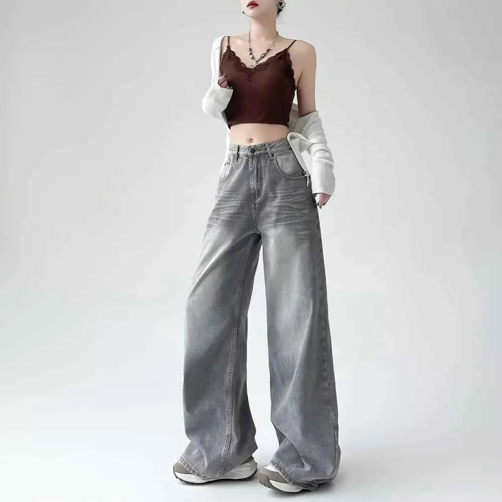 Y2K Vintage Loose Fit Denim Jeans