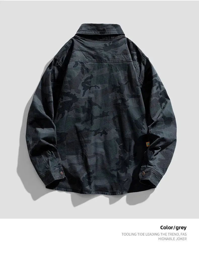 Field Camo Utility Overshirt