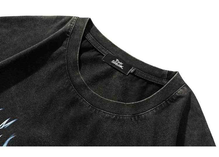 Streetwear Oversized Graphic Printed Hip Hop T-Shirt
