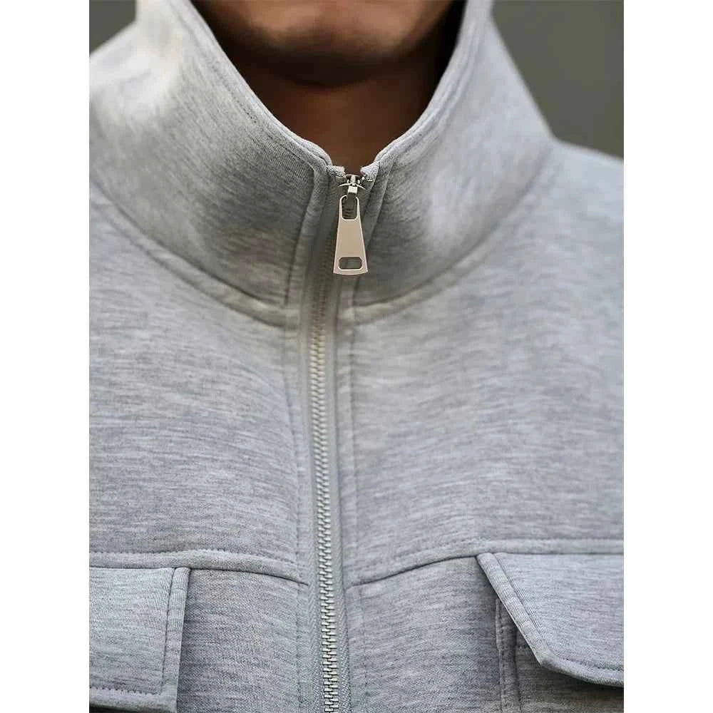 Y2K Spring Oversized Solid Color Cotton Jacket