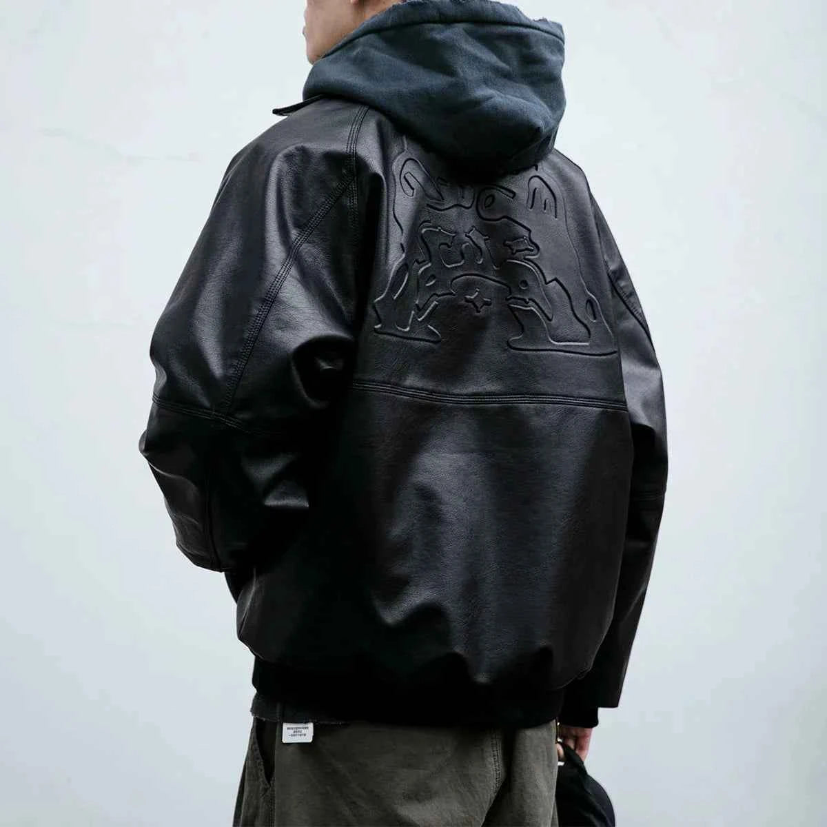 Vintage High Quality Motorcycle Leather Jacket