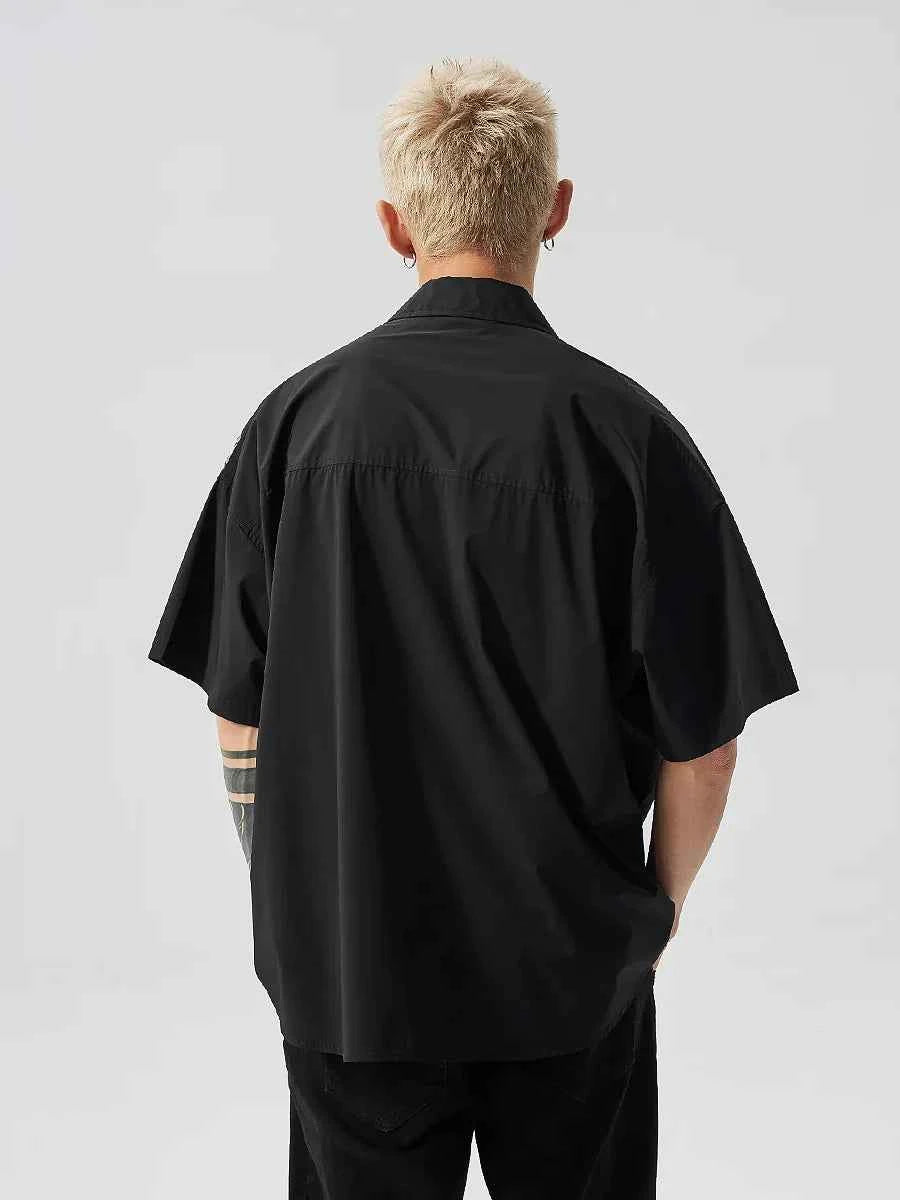 Lightweight Vintage Breathable Loose Lapel Shirt