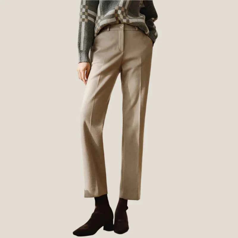 Stylish Thick Woolen Suit Pants