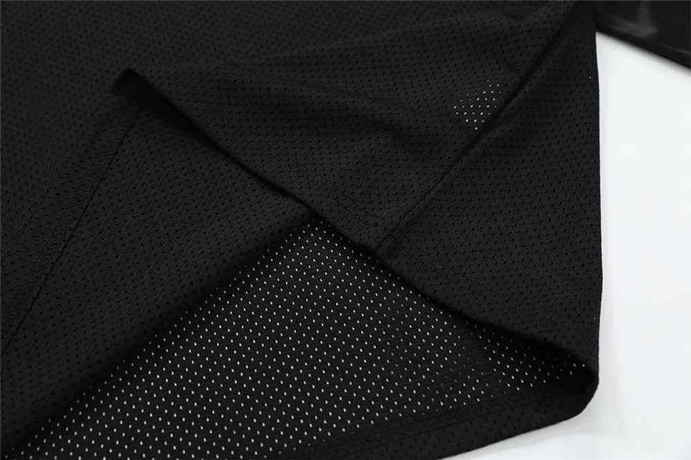 Breathable Quick-Drying Patchwork Sports T-Shirt