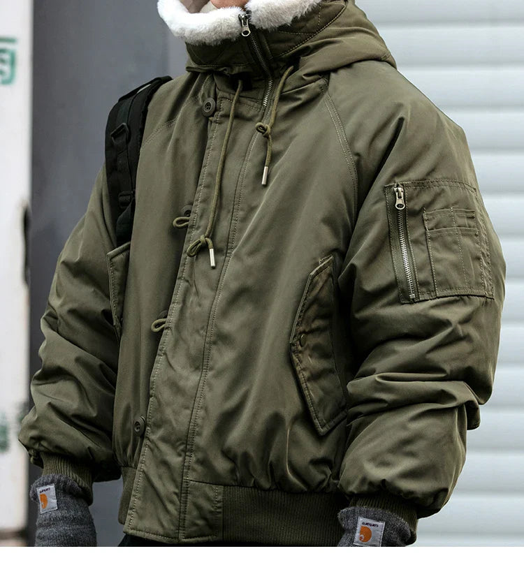 Winter American Fur Interior Parka Jacket