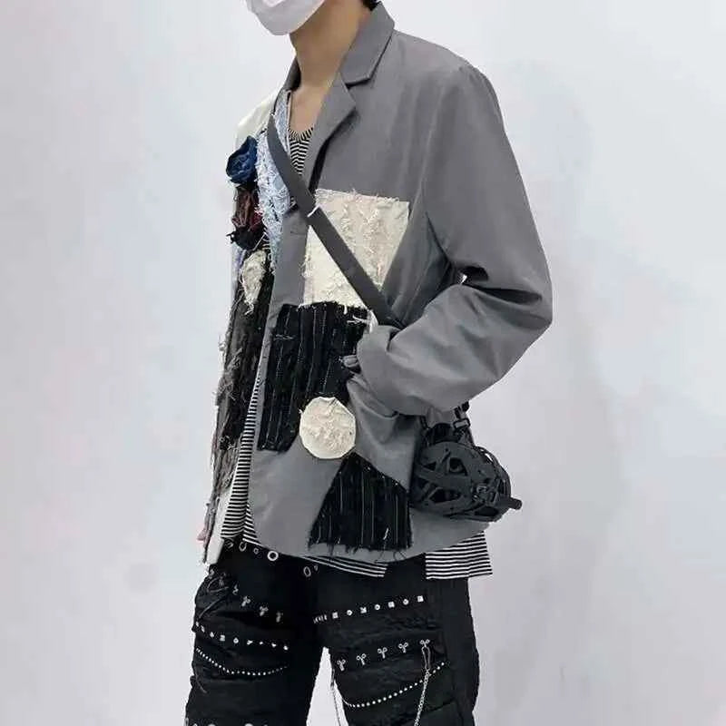 Stylish High Street Patched Blazer