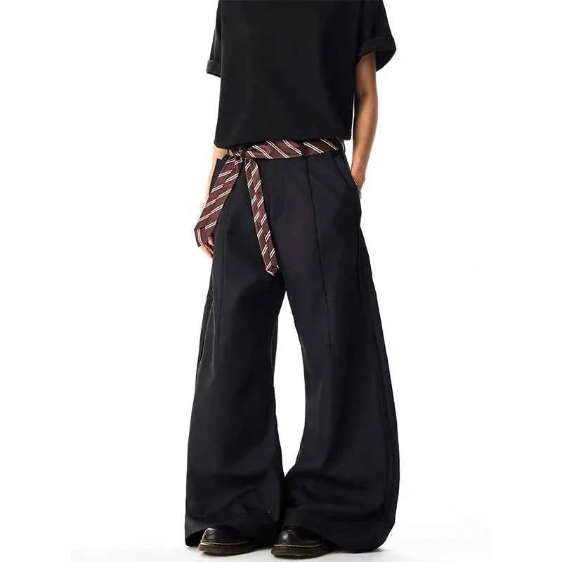 Premium Streetwear Gothic Oversize Wide Leg Pants
