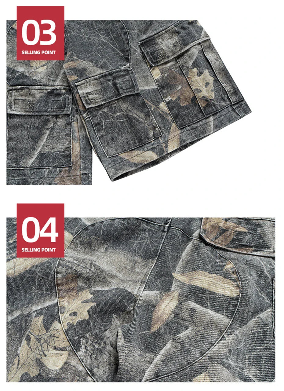 Hunting Camo Cargo Shorts