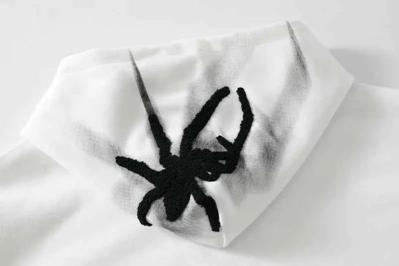 Streetwear Spider Printed Hip Hop Hoodie