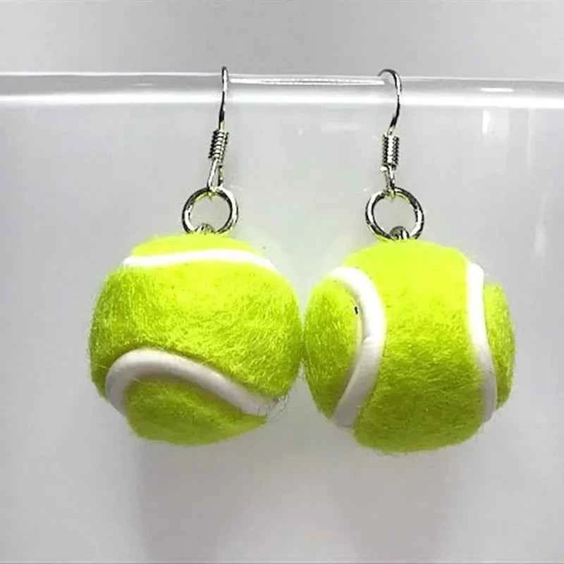 Personalized Kawaii Green Tennis Pendant Earring