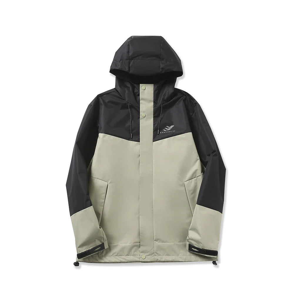 Two Tone Slim Fit Bomber Jacket
