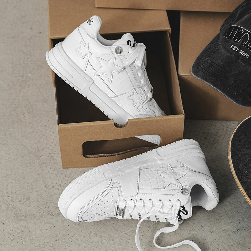 Stars Chunky Shoes - Multi-Dimensional Luxury Platform Trainers | LuxuryUrbanwear