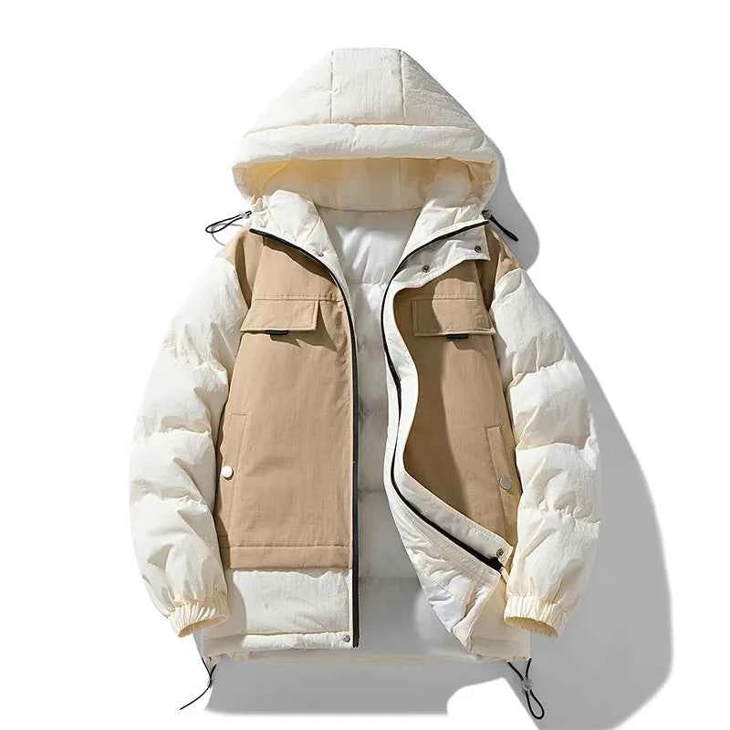 Y2K Thickened Warm Lining Parka Puffer Jacket - Heavyweight Winter Streetwear