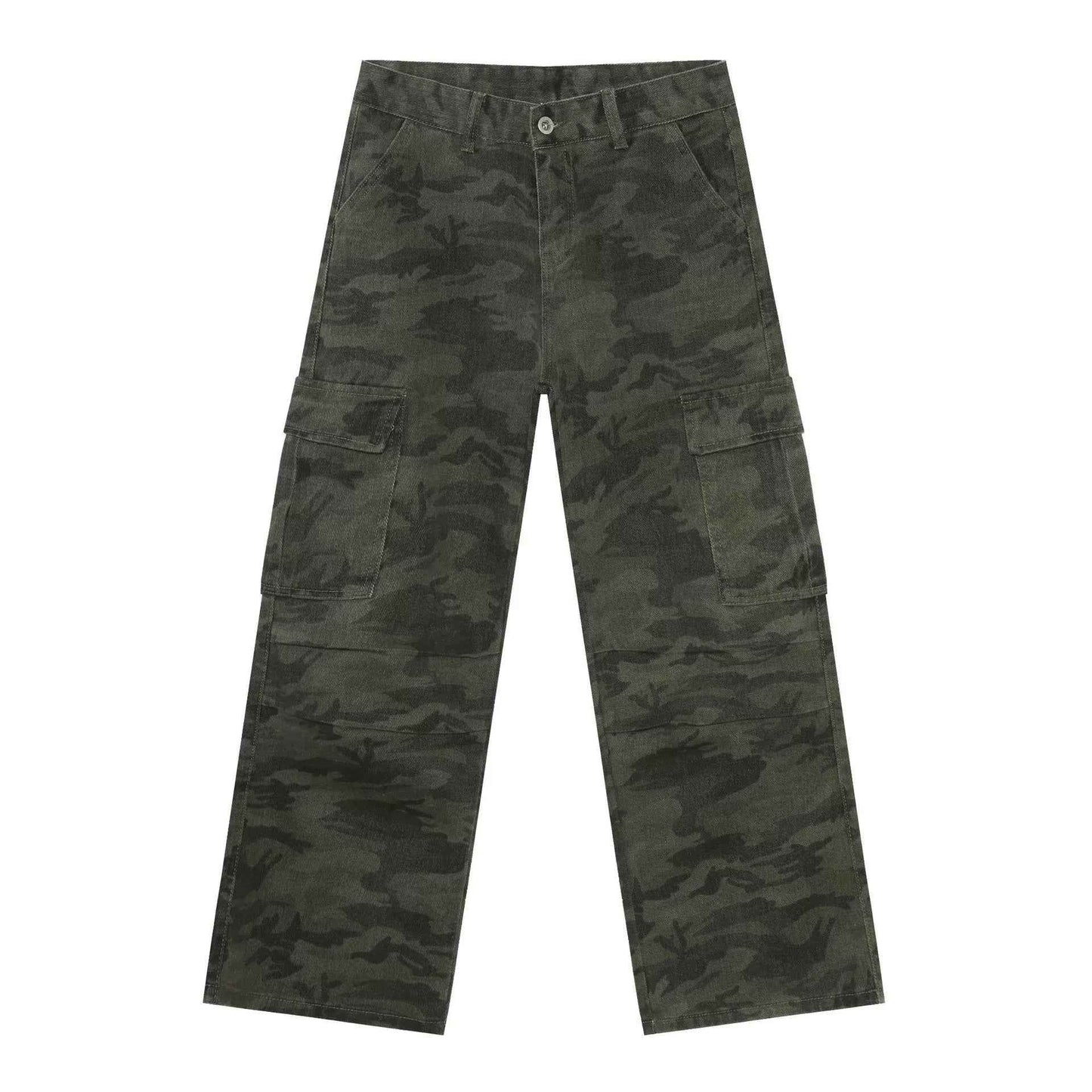 Vintage Cool Camouflage Cargo Jeans