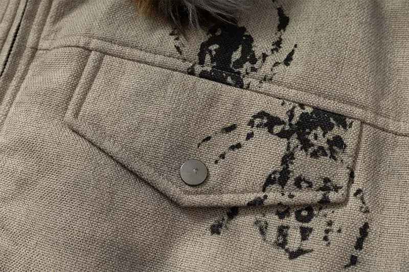 Elevated Warm Faux Fur Stand Collar Jacket