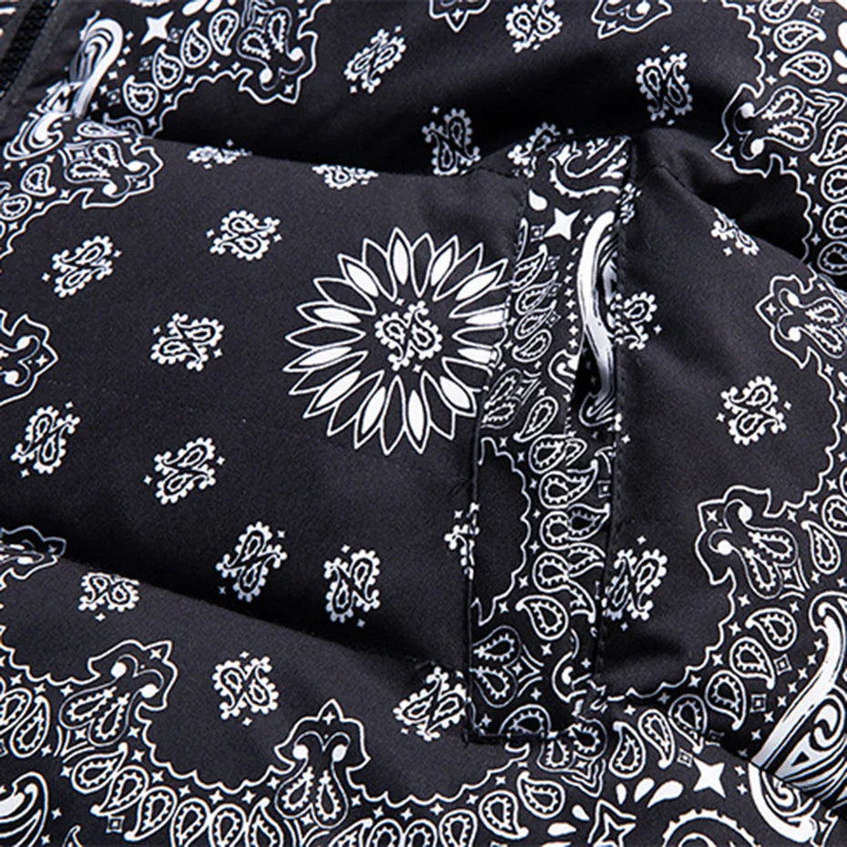 Paisley Padded Gilet