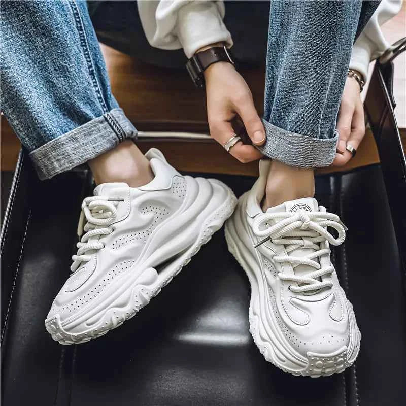 Breathable Lightweight Thick-Soled Running Sneaker