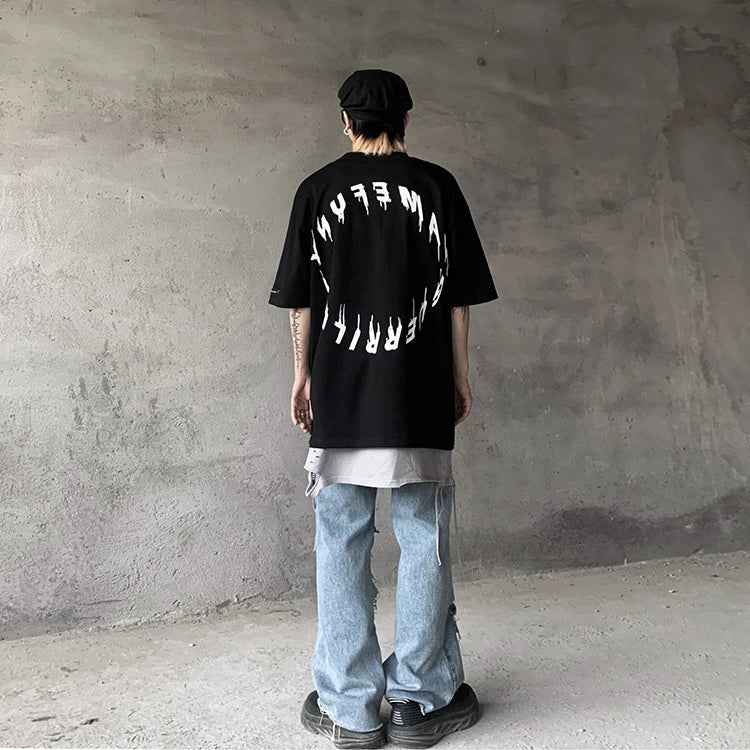 Vibrant Graphic Oversized for Daily T-Shirt