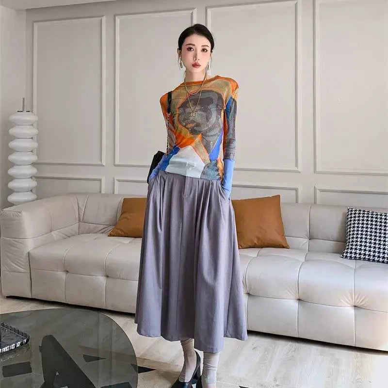 Vintage American Style Slim Fit T-Shirt