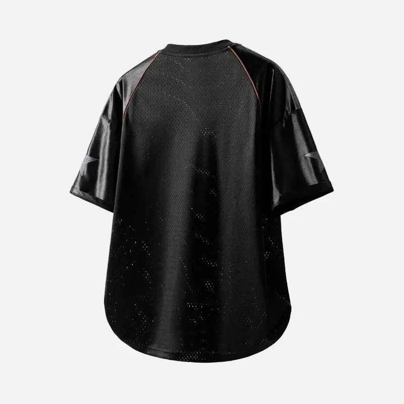 Comfortable Printed Sports Jersey T-Shirt
