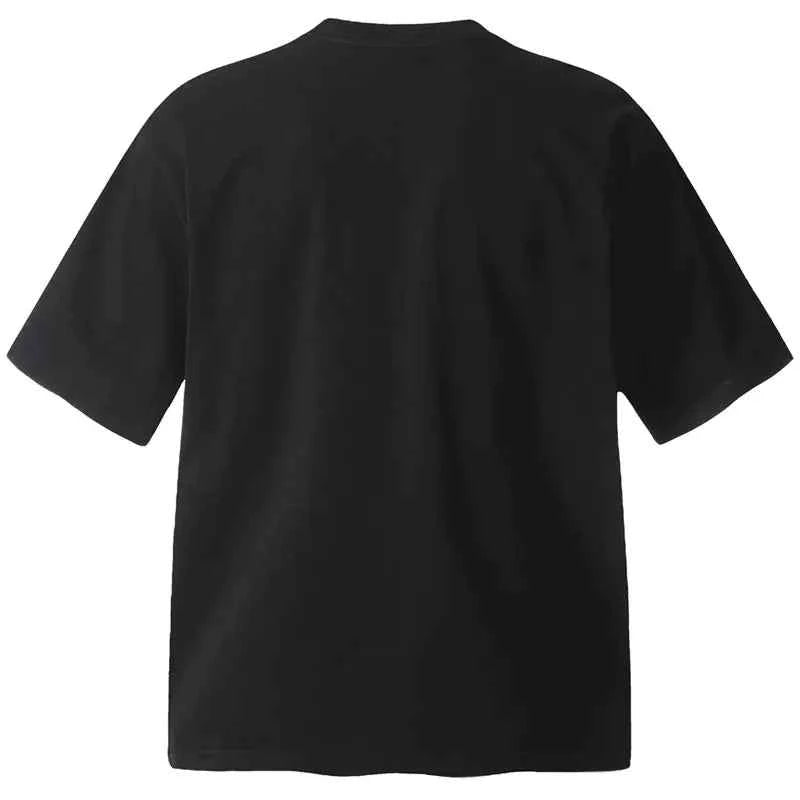 Streetwear Oversized Graphic Printed Gothic T-Shirt