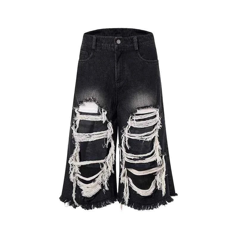 Vintage American Style Worn Out Jorts