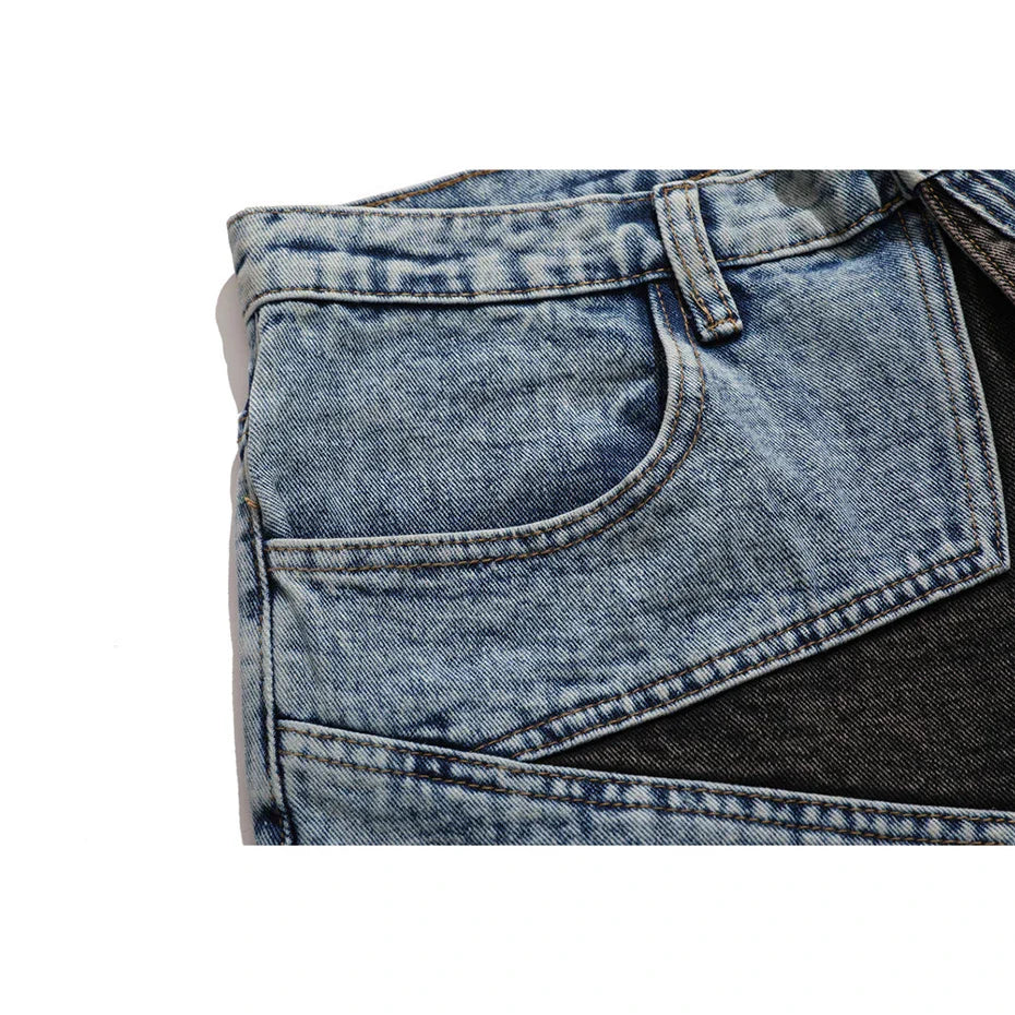 Star Denim Shorts