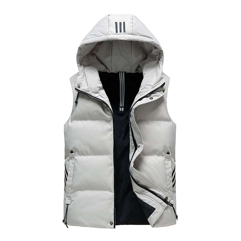 Y9 Striped Gilet Jacket