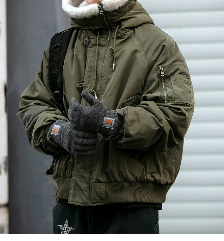 Winter American Fur Interior Parka Jacket