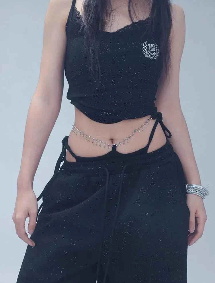 Women Cool Waistband Dance Pants