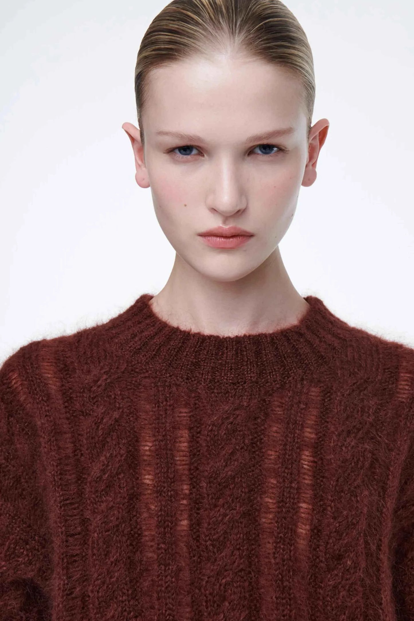 Women Casual Comfort Ethereal Spring Twist Knit Sweater