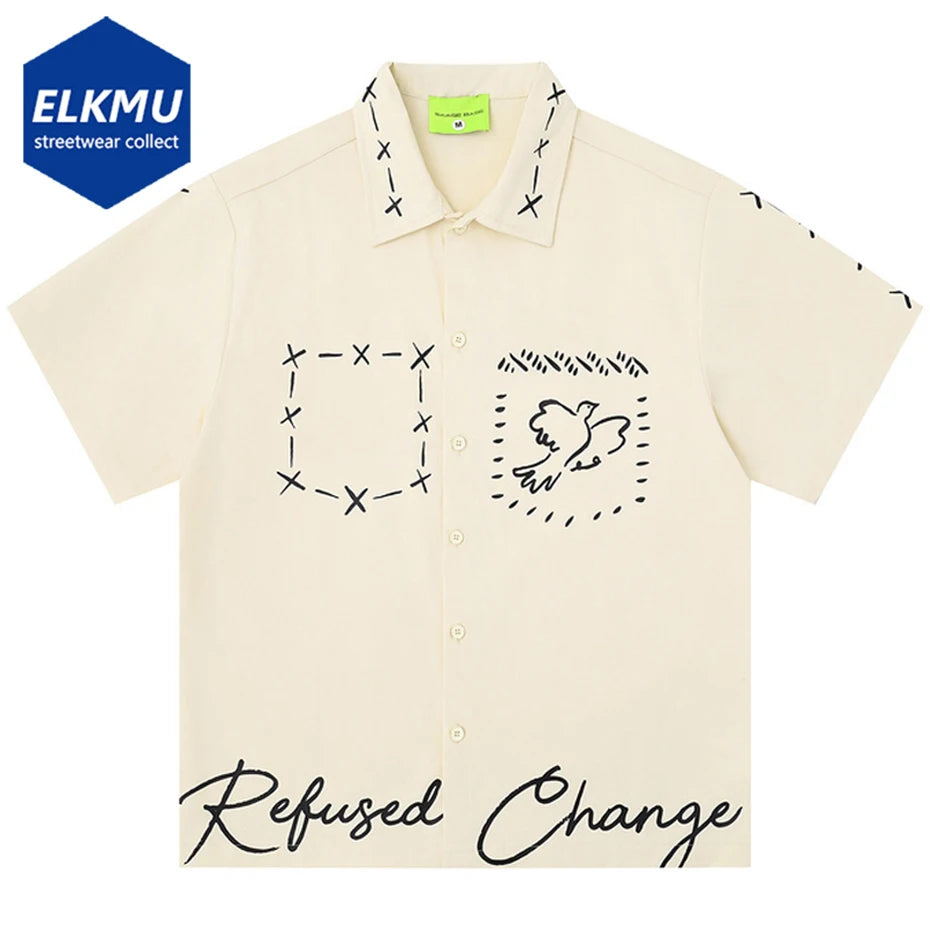 Streetwear Casual Shirts N9087