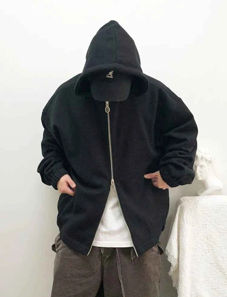 Heavyweight Premium Hip Hop Full Zip Sweatshirt