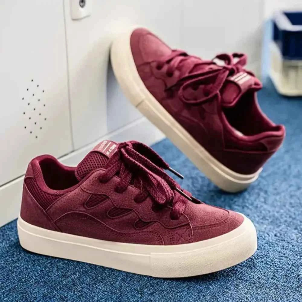 Autumn Canvas Low Heeled Sneaker