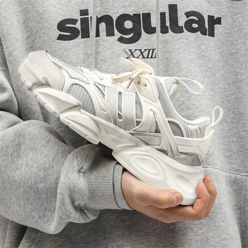 Kledon T84 Sneakers - Deconstructed Luxury Architectural Trainers | LuxuryUrbanwear