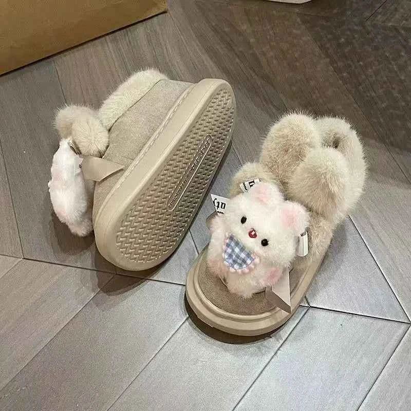 Cozy Warm Suede Ankle Shoes