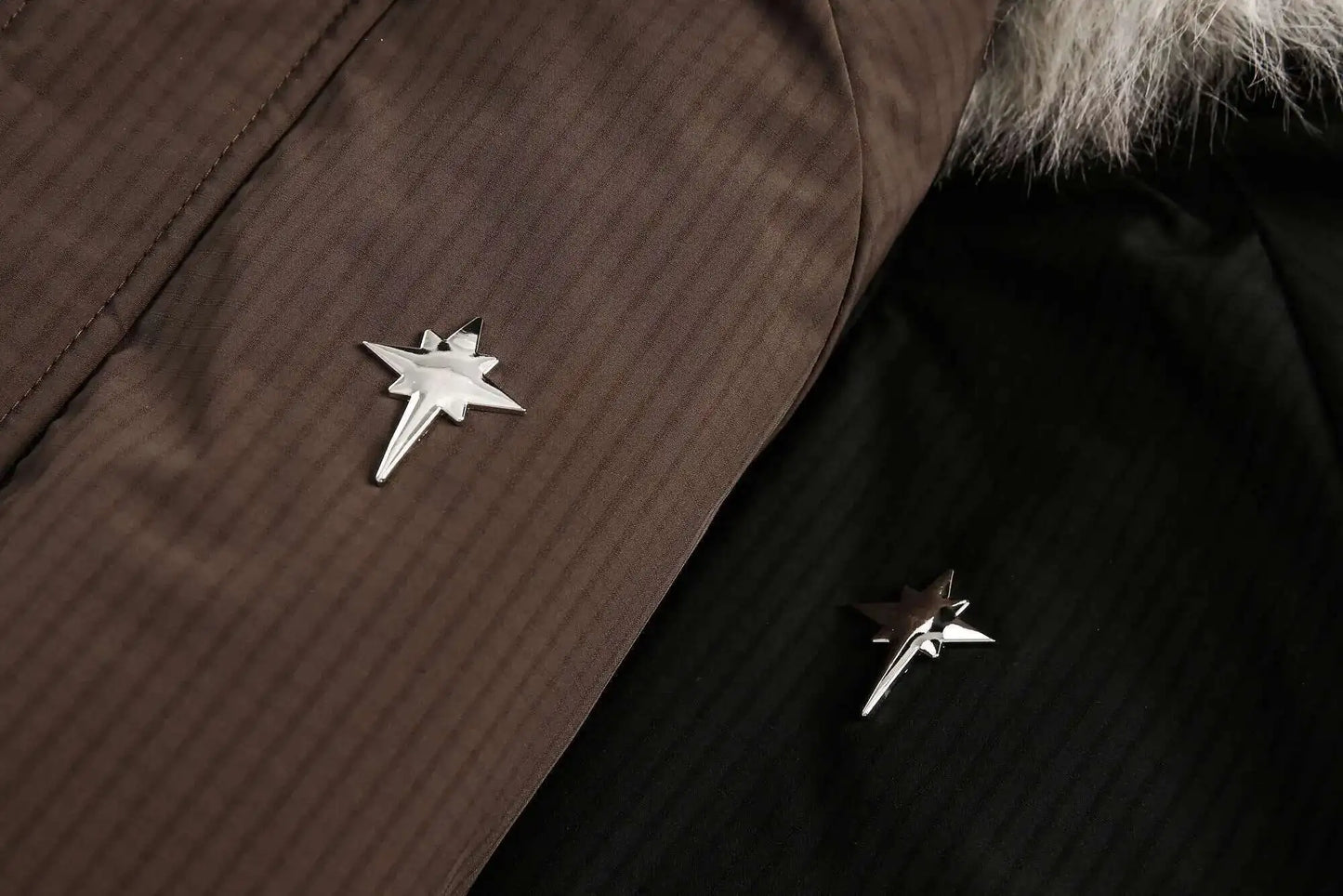 Star Pendant Winter Jacket