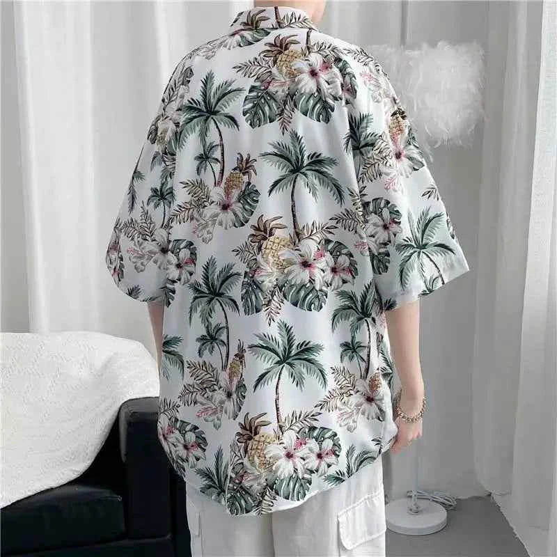Women Florida Stylish Button-Up Short Sleeve Shirt