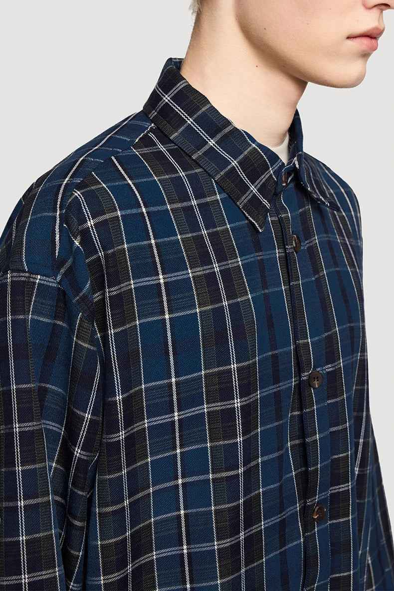American Classic Oversized Plaid Casual Shirt